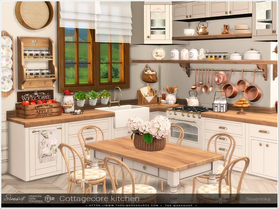 Набор для кухни Cottagecore kitchen